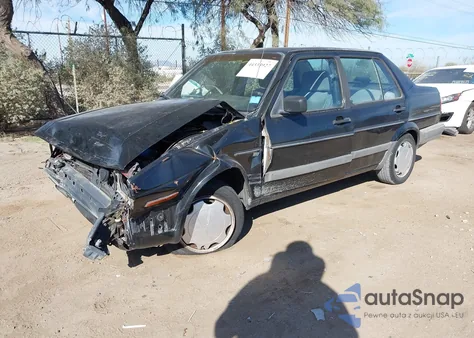 1990 Volkswagen Jetta Gl z USA, uszkodzony, nr VIN WVWRA21G3LW254198